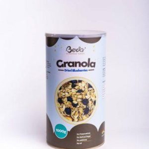 BERKS HOMEMADE GRANOLA DRIED BLUEBERRIES-1000g