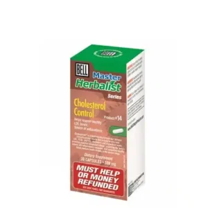 Bell Master Herbalist #14 Cholesterol Control – 30 capsules (300mg)