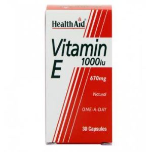 HealthAid Vitamin E 1000iu Natural
