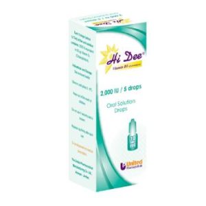 Hi Dee Vitamin D3 (Cholecalciferol) 2,000 IU (1)