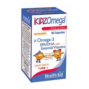 Kidz Omega ( Vit A,D,E,EPA 198mg,DHA 132mg)