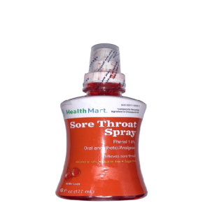 Health Mart Sore Throat Spray Cherry Flavor