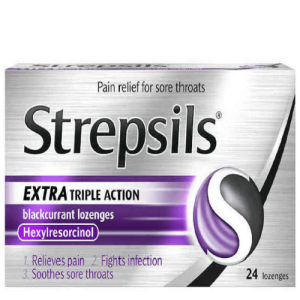 Strepsils Extra Triple Action – 24 Lozenges