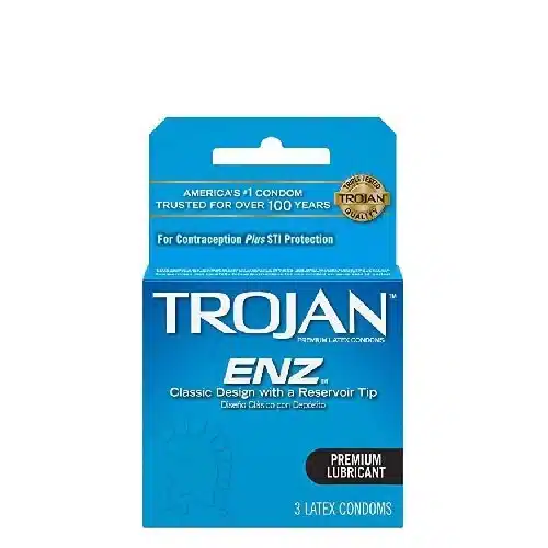 Trojan ENZ Premium – 3 Lubricant Latex Condoms Trojan ENZ Premium – 3 Lubricant Latex Condoms
