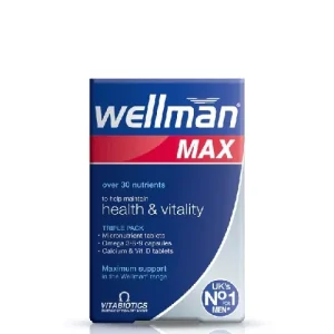 Vitabiotics Wellman Max – 84 Tablets