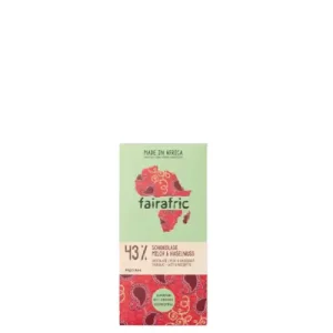 Fairafric Chocolate (43% Milk with hazelnuts)
