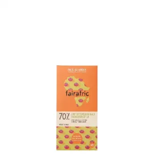 Fairafric Chocolate (70% Dark with nibs)
