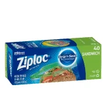 Sc Johnson Grip' N Seal Technology Ziploc Seal Top Bags