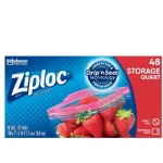 Sc Johnson unbetable Grip' N Seal Technology Ziploc Seal Top Bags