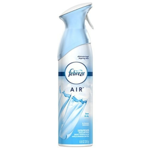 Febreze Odor-Fighting Air Freshener, Linen & Sky, Pack of 4, 8.8 fl oz each