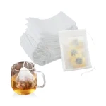 Disposable Drawstring Empty Tea Filters (Bags)