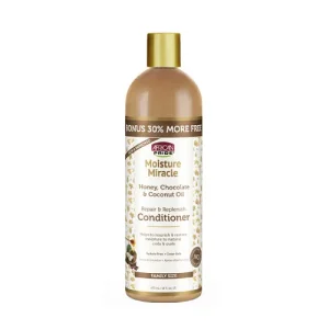 African Pride Moisture Miracle Honey, Chocolate & Coconut Oil Conditioner 16 oz