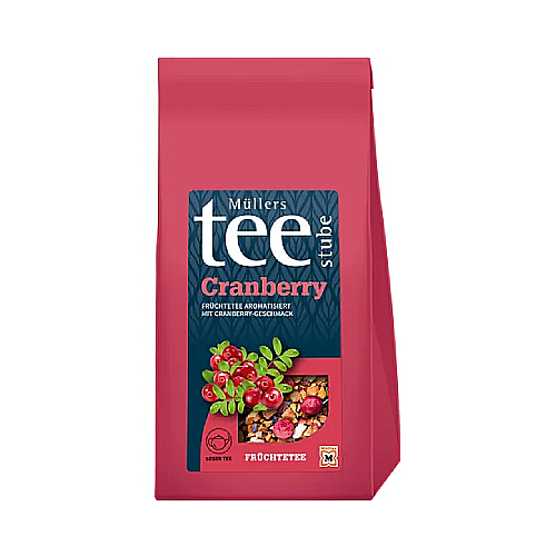 Müllers Teestube Früchtetee Lose Cranberry Müllers Teestube Früchtetee Lose Cranberry