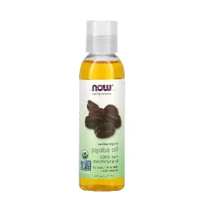 NOW Foods Solutions Certified Organic Jojoba Oil 4 fl oz