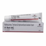 ARet HC Cream- Hydroquinone, Tretinoin & Hydrocortisone Acetate Cream – 15g