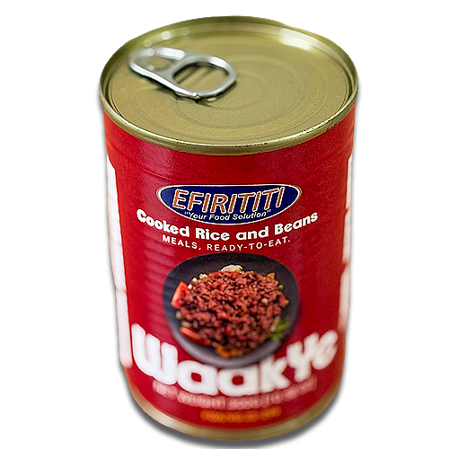 efirititi canned waakye