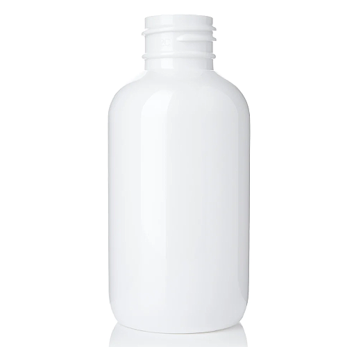 white plastic bottle