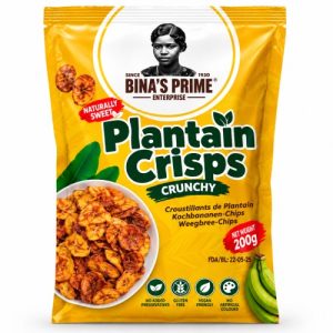 BINAS PRIME  Ripe Plantain Crisps 200g