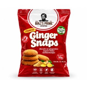 BINAS PRIME Ginger Snaps 50g
